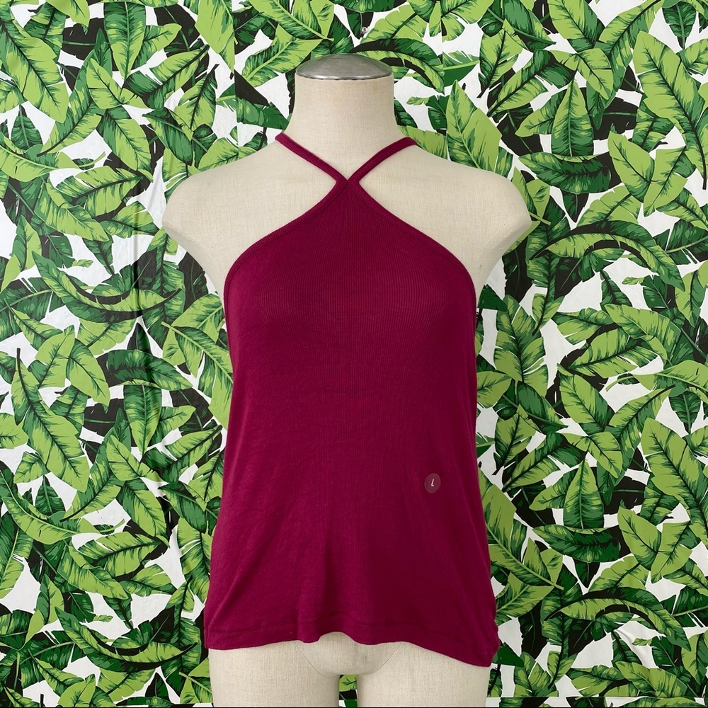 Pacsun High neck Ribbed Tank 324